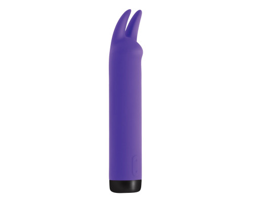 Вібратор S Pleasures Bullets Amethyst, фіолетовий, з двома відростками, 10 режимів, діаметр 2,8 см