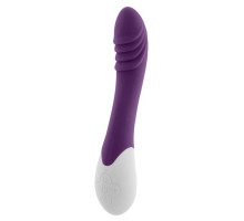 Вібратор S Pleasures Premium Phoenix, для точки G, фіолетовий, водостійкий, 16 видів вібрації, нагрів