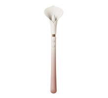 Розкішний вібромасажер Zalo – Calla Blossom Pink, двосторонній, 2 мотори