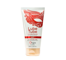 Лубрикант на водній основі Orgie Lube Tube Hot, 150 мл, із зігрівальним ефектом, без запаху