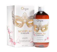 Гель для NURU-масажу Orgie – Noriplay Ultra Slide (500 мл), екстракт морських водоростей, простирадло