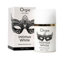 Крем для освітлення шкіри Orgie – Intimus White (50 мл) посиленої дії, підходить для всіх зон