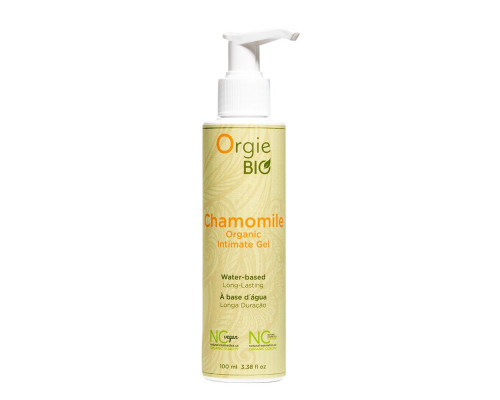 Лубрикант на водній основі Orgie – Bio Chamomile Organic Intimate Gel (100 мл), екстракт ромашки