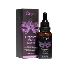 Збуджувальні краплі для клітора Orgie Orgasm Drops, 30 мл, ефект розігріву та охолодження