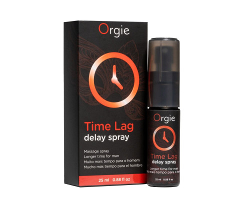 Спрей-пролонгатор Orgie Time Lag Delay Spray, 25 мл, без анестетиків, з пантенолом