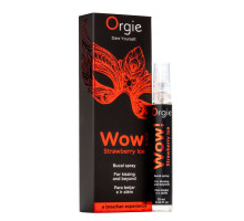 Спрей для орального сексу Orgie – Wow! Strawberry Ice (10 мл) з охолоджувальним ефектом