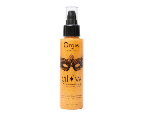 Олія-шимер для тіла Orgie – Glow Shimmering Body Oil (110 мл), чуттєвий аромат, зволоження