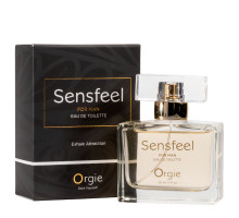 Чоловічі парфуми з феромонами Orgie – Sensfeel for Man (50 мл), цитрусово-деревний аромат