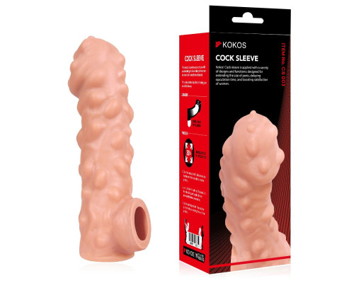 Насадка на член Kokos Cock Sleeve CS 003 L