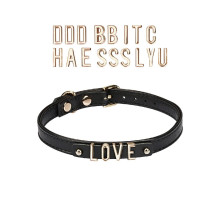 Чокер Liebe Seele DIY Choker with 21 Removable Letters, знімні букви, 21 буква в комплекті