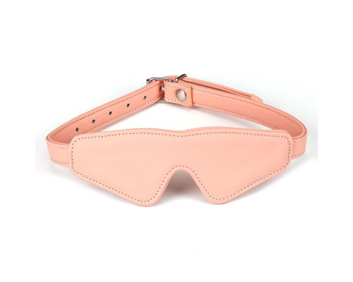Маска на очі Liebe Seele Dark Candy Pink Blindfold, щільне прилягання, регульована