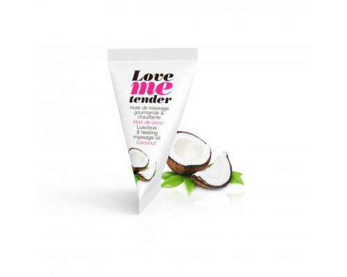 Розпродаж!!! Масажна олія Love To Love - Love Me Tender, Noix De Coco (10 мл) (термін 10.2025)
