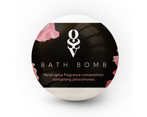 Бомбочка для ванни з феромонами Obsessive Bath bomb Floral - Spicy (100 г)