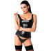 Топ Noir Handmade F346 Powerwetlook top - XL