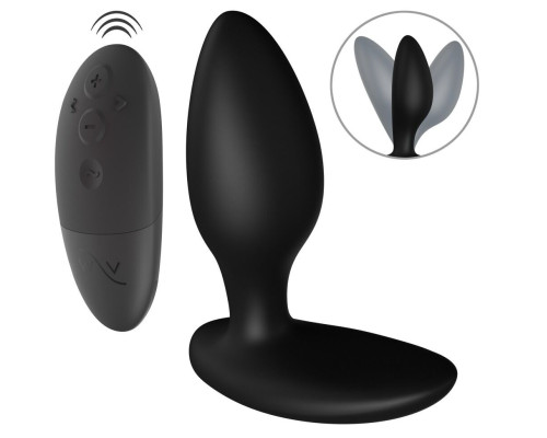 Анальна смарт-вібропробка We-Vibe Ditto+ Satin Black з пультом ДК