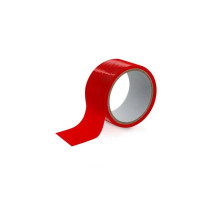 Скотч для бондажа Fetish Tentation Red (15 м), не липне до шкіри і волосків, тільки сам до себе