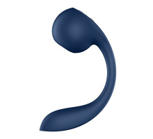 Смарт-стимулятор точки G + вакуумний стимулятор клітора Satisfyer Pro+ Wave 4 Connect App