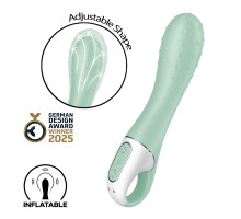 Вібратор точки G Satisfyer Air Pump Vibrator 3, надувається, 12 режимів вібрації
