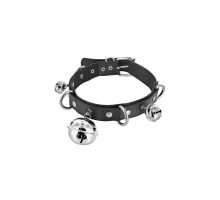 Нашийник c дзвіночками Fetish Tentation Choker Bells, екошкіра