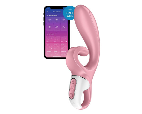 Смарт вибратор кролик Satisfyer Hug Me Pink (мятая упаковка!!!)