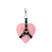 Брелок на карабіні для ключів Art of Heart Angel, Рожевий