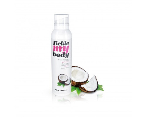 Масажна піна Love To Love TICKLE MY BODY COCONUT (150 мл) (попередній дизайн!!!)