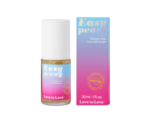 Анальний лубрикант Love To Love Easy Peasy - Anal Relaxing Gel 30 мл