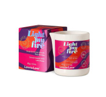Масажна свічка Love To Love LIGHT MY FIRE Lotus (65 мл)