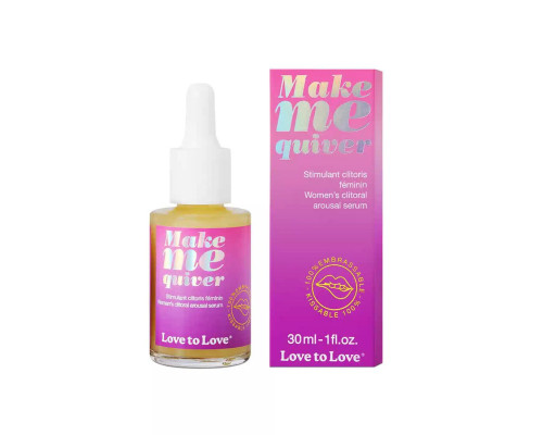 Збуджувальна сироватка для клітора Love To Love Make Me Quiver 30 мл