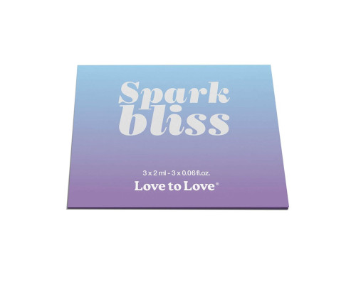 Набір пробників стимуляторів для пар Love To Love Spark Bliss 3 х 2 мл