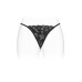 Трусики-стрінги з перлинною ниткою Fashion Secret VENUSINA Black