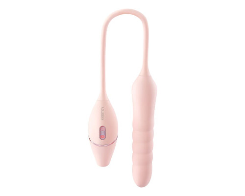 Пульсатор з вакуумним стимулятором KISSTOY Cathy III Pink, 5 режимів вакууму, 10 режимів пульсації