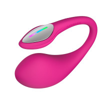 Смарт-віброяйце Lovense Lush 4, дуже потужне, швидке заряджання, LED-підсвічування
