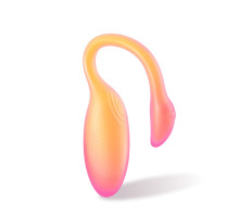 Смарт-віброяйце Magic Motion Flamingo Max Orange 2 в 1: віброяйце та тренажер Кегеля, 10 режимів