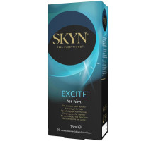 Стимулювальний гель для пеніса SKYN Excite for him 15 мл, поколювання, тепло-холод, містить L-аргінін