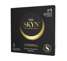 Безлатексні преміум-презервативи SKYN Original 3 шт