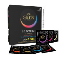 Безлатексні преміум-презервативи SKYN Selection: Original+Intense Feel+Elite Extra Lubricated, 35 шт