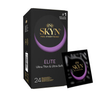 Безлатексні преміум-презервативи SKYN Elite 24 шт, ультратонкі