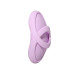 Смарт-вібратор для клітора Svakom Echo 2 Pink Lilac, підігрів до 38 °C, знімна насадка на палець