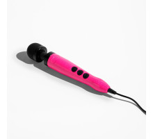 Вібромасажер DOXY Die Cast 3 Hot Pink, дуже потужний, живлення 220В, металевий корпус