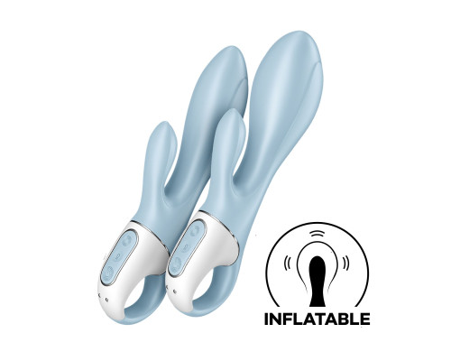 Вібратор-кролик надувний Satisfyer Air Pump Bunny 1