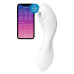 Вакуумный смарт-стимулятор с вибрацией Satisfyer Curvy Trinity 5 (White) (мятая упаковка!!!)