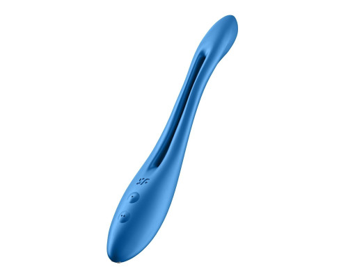 Универсальный гибкий вибратор для пар Satisfyer Elastic Game Dark Blue (мятая упаковка!!!)