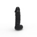 Мило у формі пеніса Чистий Кайф MEDIUM Black, крафтове мило-член, натуральне