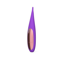 Кліторальний вібратор LELO DOT Travel Purple, точкова стимуляція, 8 режимів