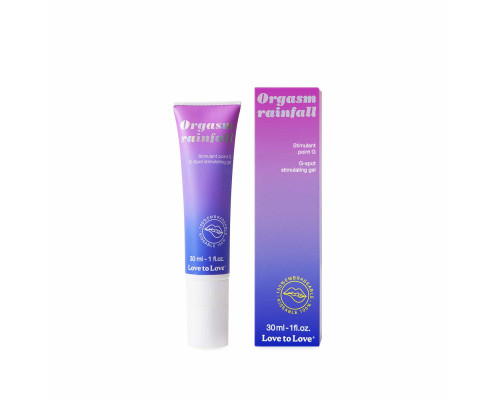 Стимулювальний гель для точки G Love To Love Orgasm Rainfall - G Spot Stimulating Gel 30 мл