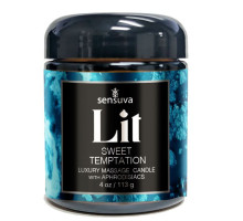 Масажна свічка Sensuva Lit Sweet Temptation Massage Candle 113г