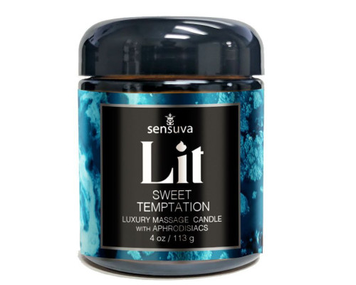 Масажна свічка Sensuva Lit Sweet Temptation Massage Candle 113г