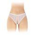 Трусики з відкритим доступом Fashion Secret Victoria White, мереживо