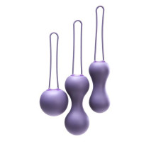 Набір вагінальних кульок Je Joue - Ami Purple, діаметр 3,8-3,3-2,7см, вага 54-71-100гр  + подарунок косметичка